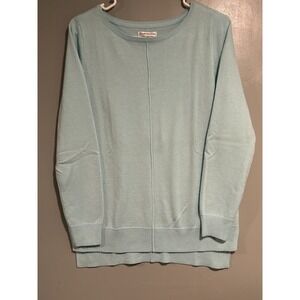 Croft & Barrow Woman's Light Weight Blue Sweater Size Small